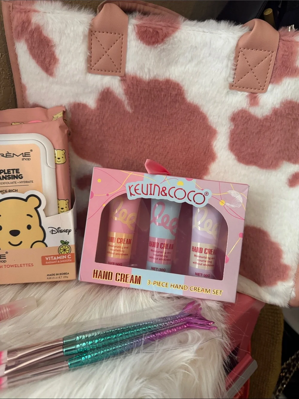 Barbie Pink Kids Hair & Spa Accessory Gift Set